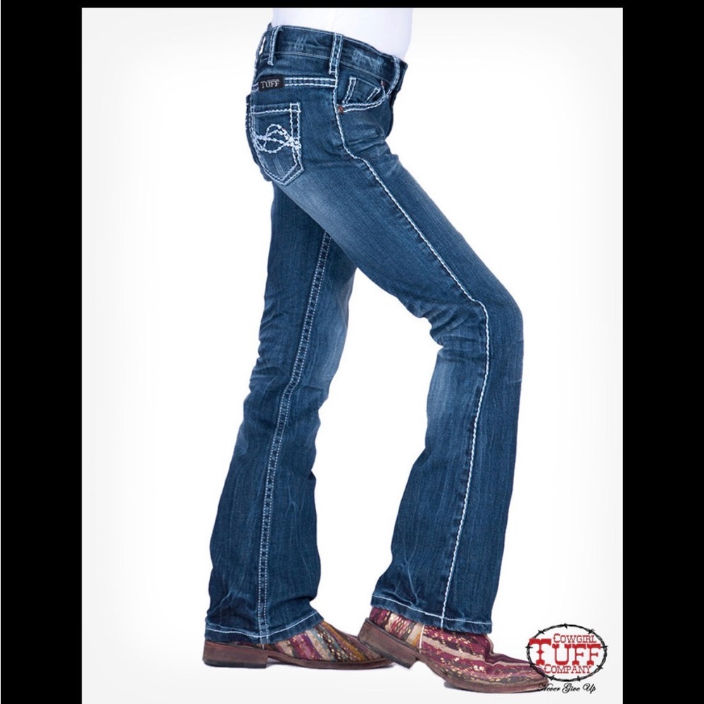 Cowgirl tuff girls edgy jeans